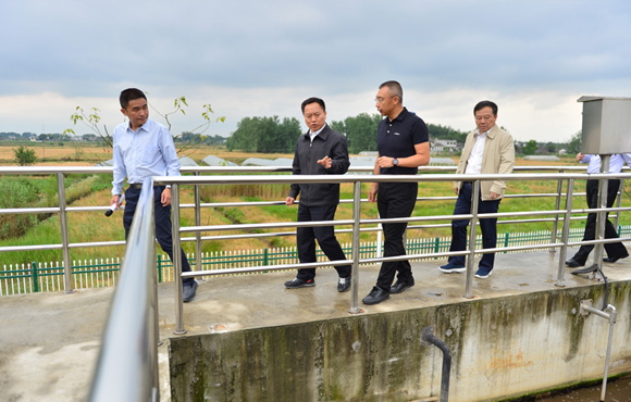 细化行动、凝聚合力，扎实推动环巢湖流域水环境综合治理——省长李国英一行调研长临河镇污水处置厂