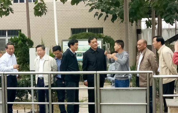 省人大常委会副主任宋卫平一行莅临国祯环５鞑榱斓脊ぷ