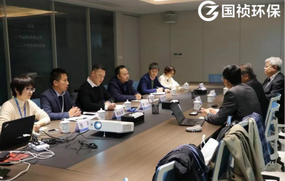 日本旭化成株式会社麻?幸雄一行莅临国祯环５鞑榛セ